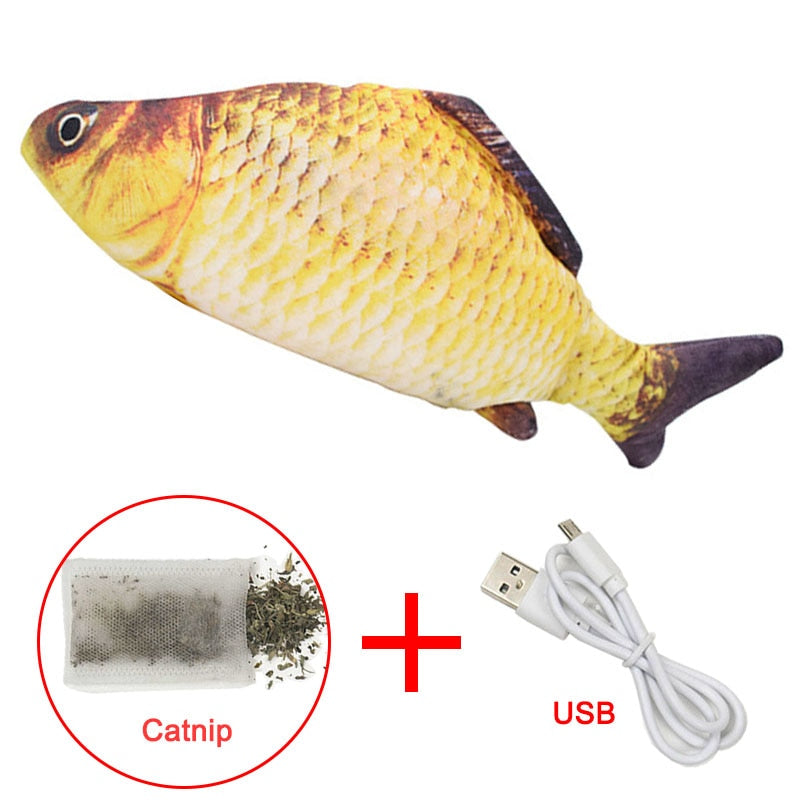 Electric Fish Pet Cat Toy