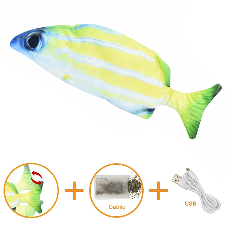 Electric Fish Pet Cat Toy