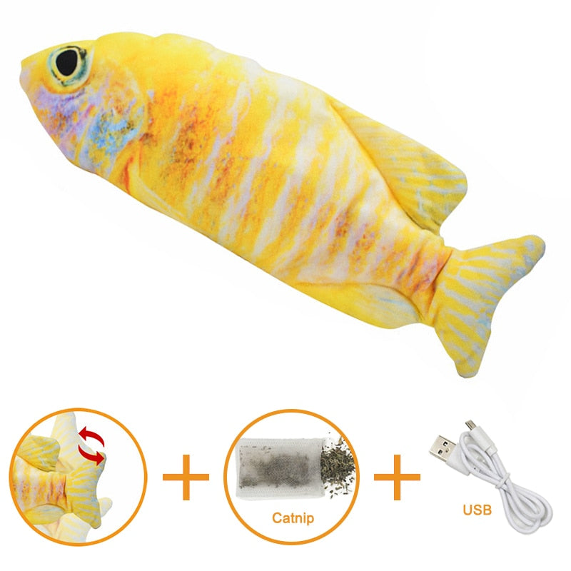 Electric Fish Pet Cat Toy